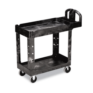 Rubbermaid Heavy-Duty Utility Cart, Model: 450088BK