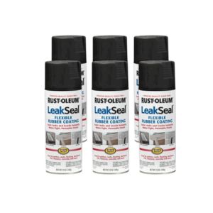 LeakSeal Flexible Rubber Coating Spray, Model: 265494CT