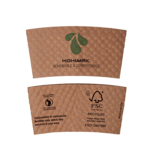 Highmark® Compostable BreakroomHot Cup Sleeves, Item #: 628226