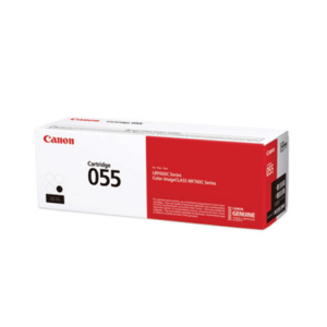 Canon 055 (3016C001) Black Toner Cartridge
3016C001 (055) Toner, 2,300 Page-Yield, Black
Model: 3016C001