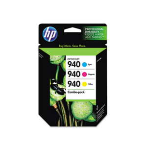 HP 940 (CN065FN) Cyan,Magenta
Yellow Ink Cartridge
INKCART,940 COMBO PAC,AST
Model: CN065FN