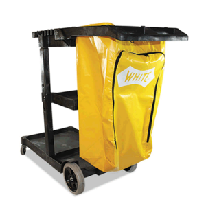 Janitorial Cart, Three-Shelves,
20.5w X 48d X 38h, Yellow
Item #: IMP6850