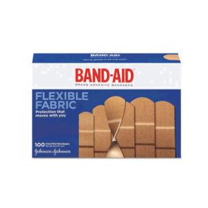 BAND-AID Flexible Fabric Adhesive Bandages,
Assorted, 100/Box (11507800)
BANDAGES,BANDAID FLEX,100
Model: 11507800