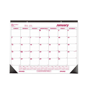 Monthly Desk Pad Calendar,
Chipboard, 22 X 17, 2021
Item #: REDC1731