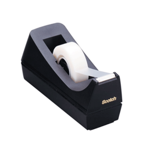 Scotch® Desk Tape Dispenser,
100% Recycled, Black
Item #: MMMC38BK