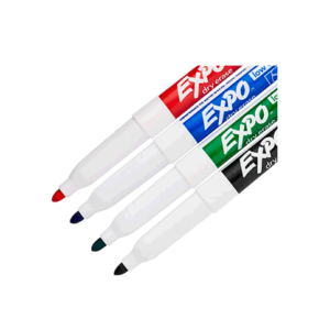 Expo Dry Erase Markers, Fine Point,
Assorted Colors, 4/Pack (86674)
Item #: 33172|Model #: 86674